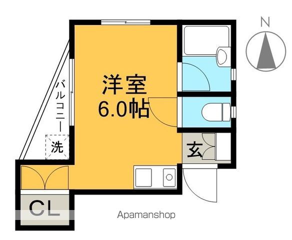 レジデンス・オーキッド 203号室 間取り