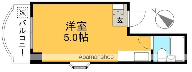 ピュアコート高須 411号室 間取り