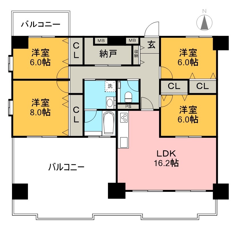 リップルガーデンⅡ 1011号室 間取り