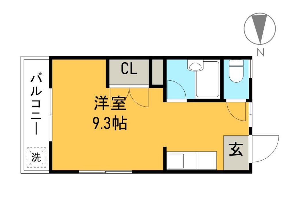 シルフィールハイツ 205号室 間取り