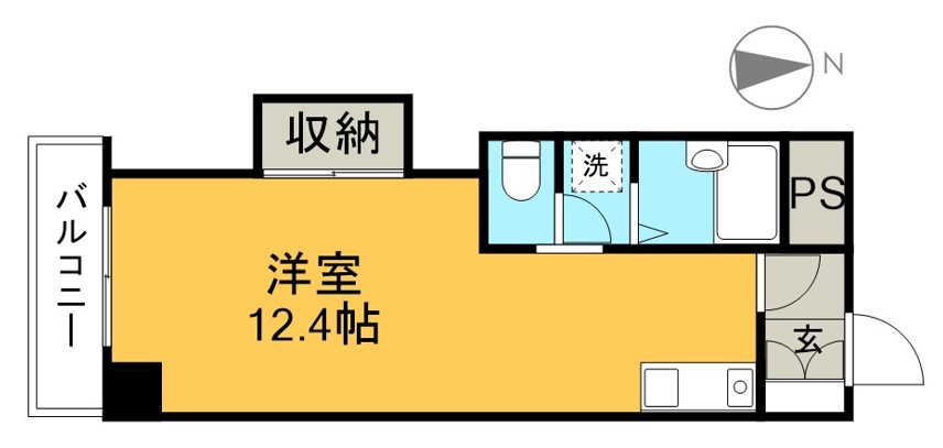 ソフィア大津 308号室 間取り