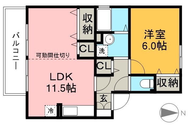 シェル・ド・エトワール 間取り図