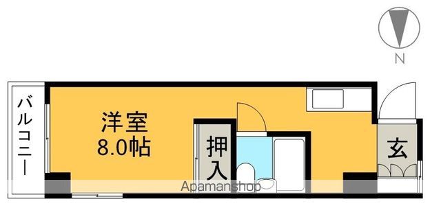 前田ビル 301号室 間取り