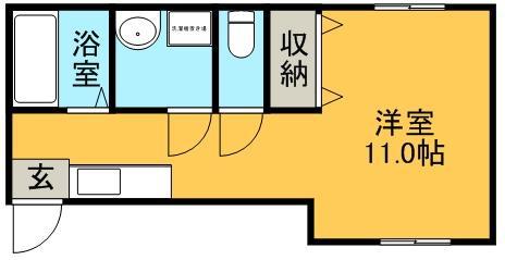 ハイツボヌール 間取り図