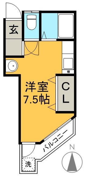 オリーブハウス 間取り図