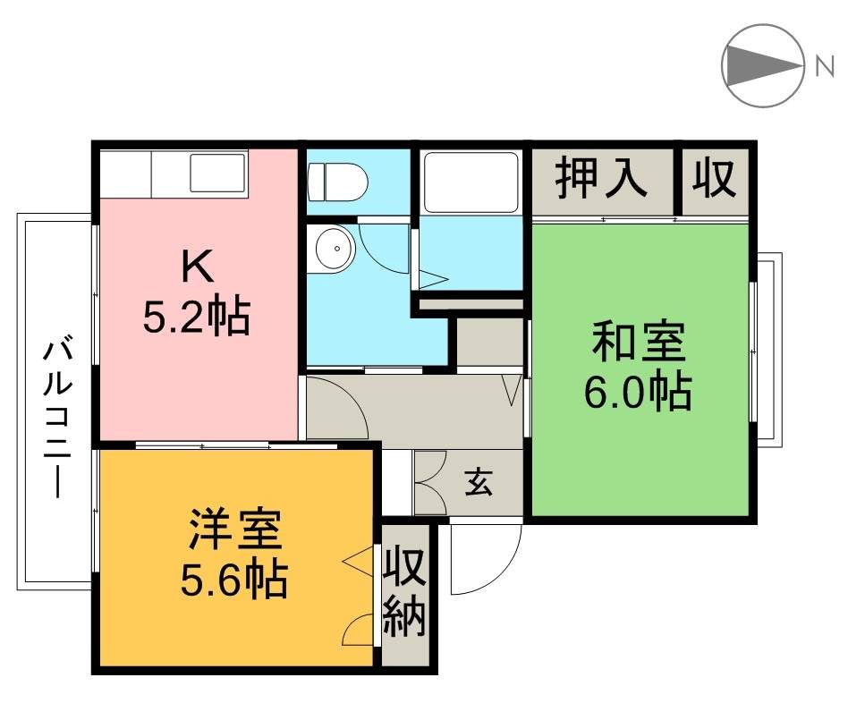 シャーメゾン・エクセル 間取り図