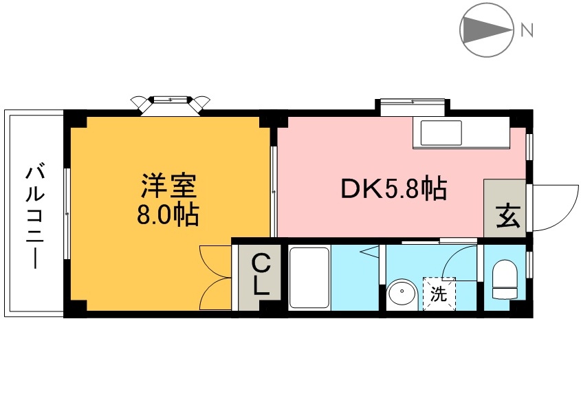 ＣＯＺＹ　ＣＯＵＲＴ 間取り図