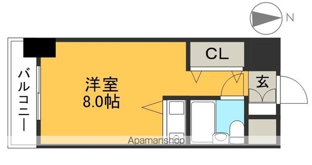 朝日プラザ知寄町パサージュ 303号室 間取り