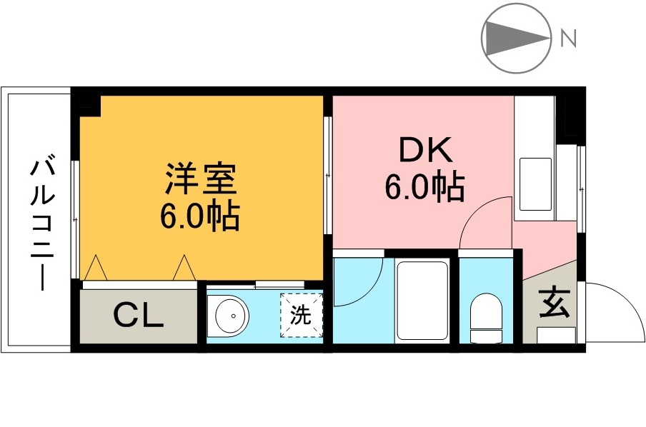 ドリームハウス 間取り図