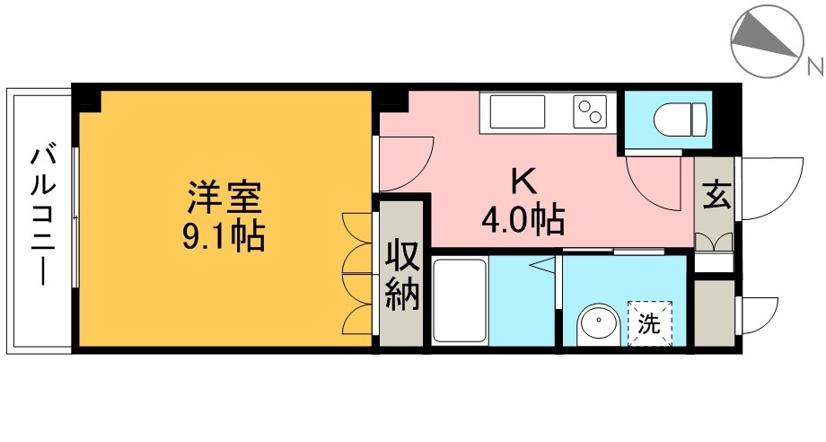 ピュアフェリシス 間取り図