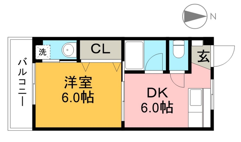 ドリームハウス 310号室 間取り