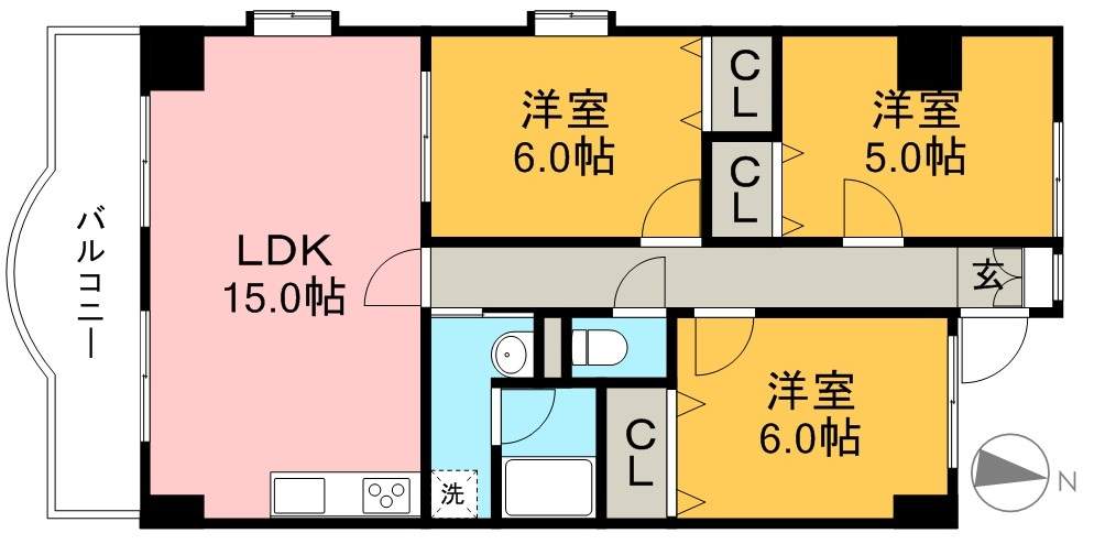 リップルガーデンⅡ 間取り図