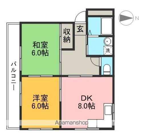 オルテンハウスⅢ 101号室 間取り