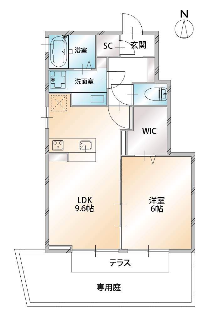 ルリ 間取り図