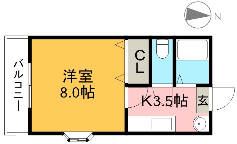 アーク・ジュネス 間取り図