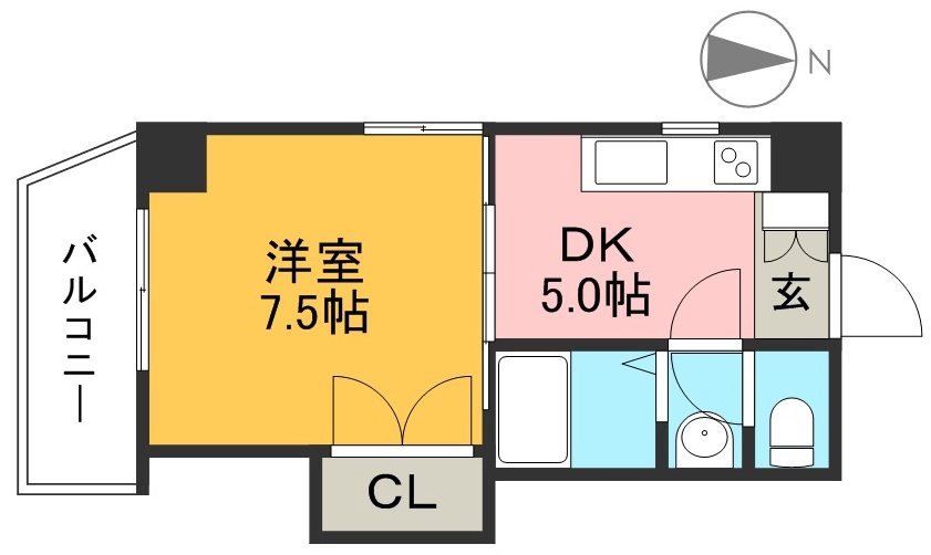 メゾン・ラ・セーヌ 間取り図