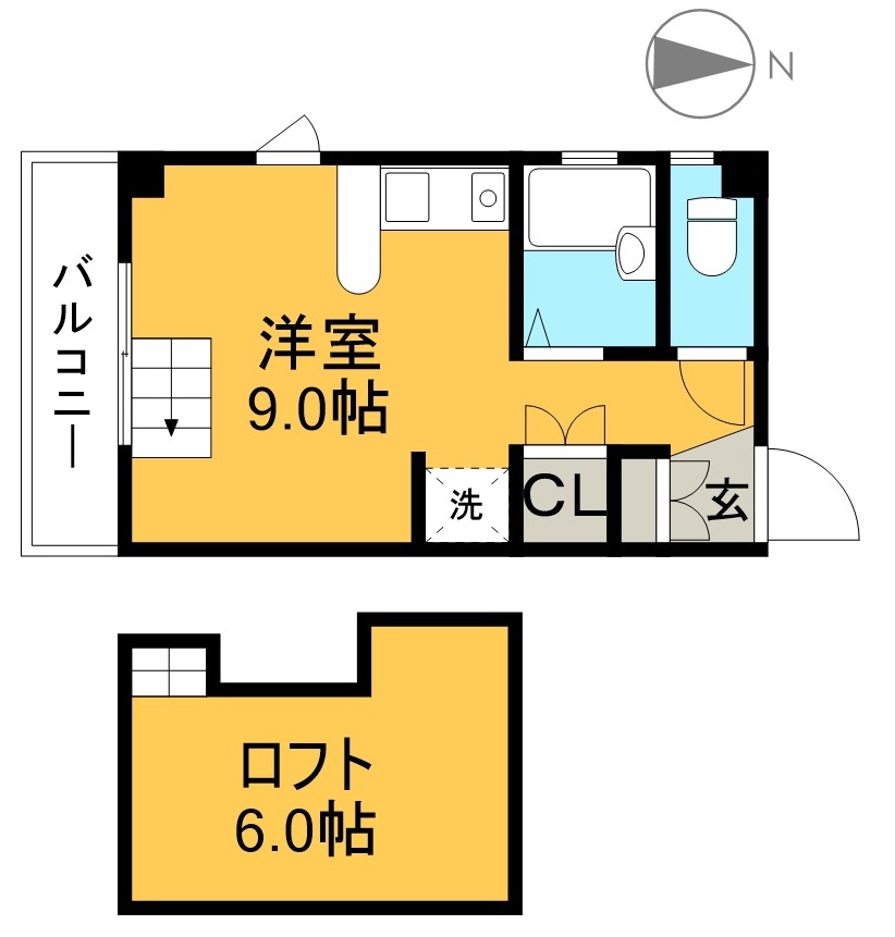 エトワール二葉 間取り図