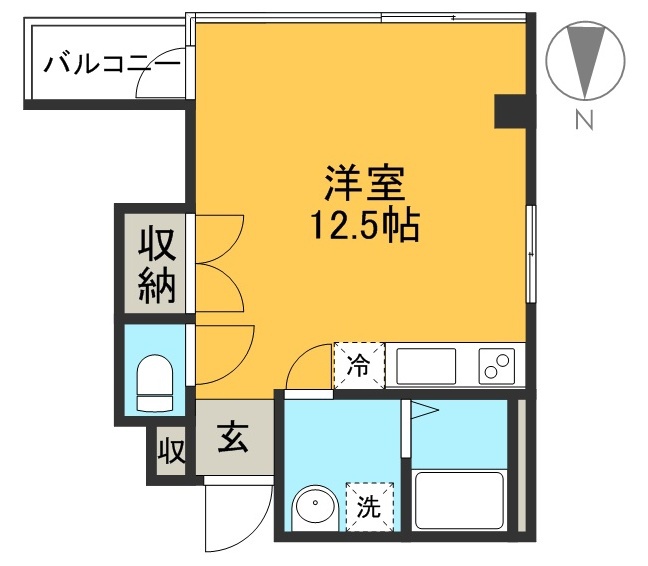 下島ハイツ 間取り図