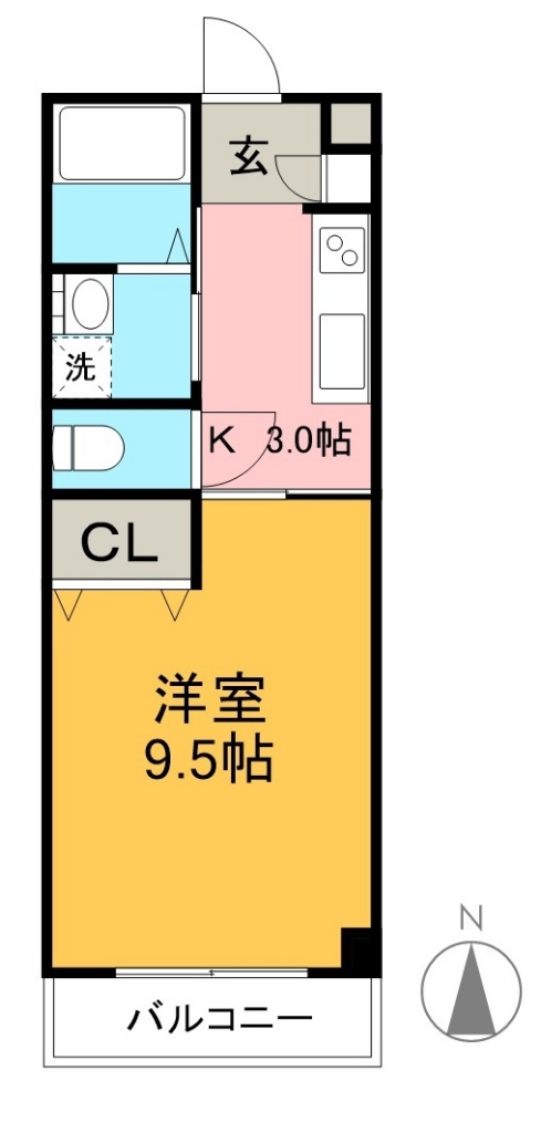 ロイヤルハウス 間取り図