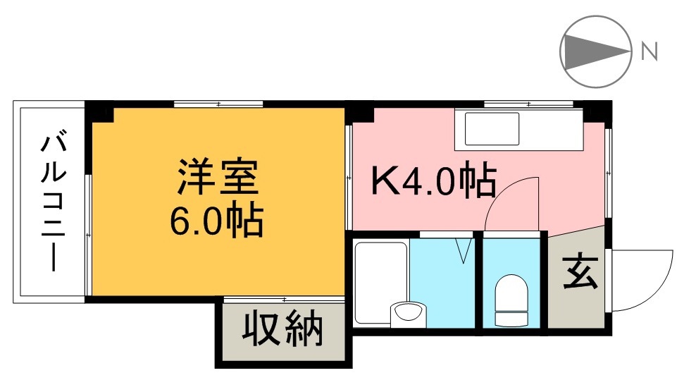 アゼリア２０ 間取り図