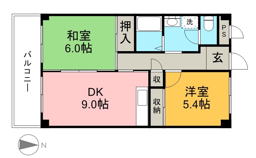 ロイヤルパインズ 間取り図