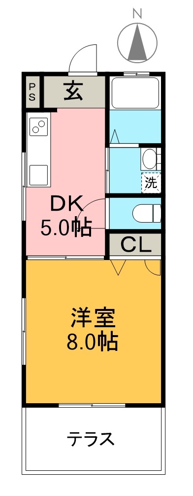 カーサブライト 間取り図