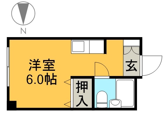 レディス明日香 間取り図