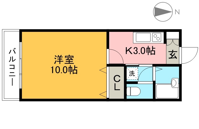 ガーデンハイム西村 間取り図