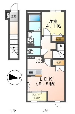 カーサ　アベート 間取り図