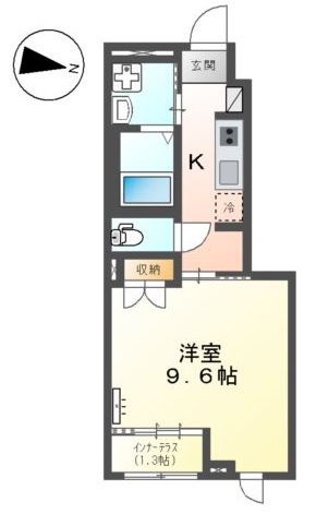 カーサ　アベート 103号室 間取り