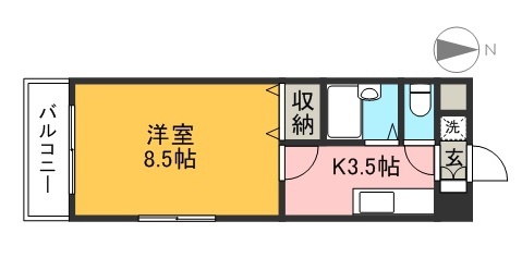 ロイヤルハイツ 間取り図