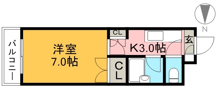 ジョイフル西町 間取り図