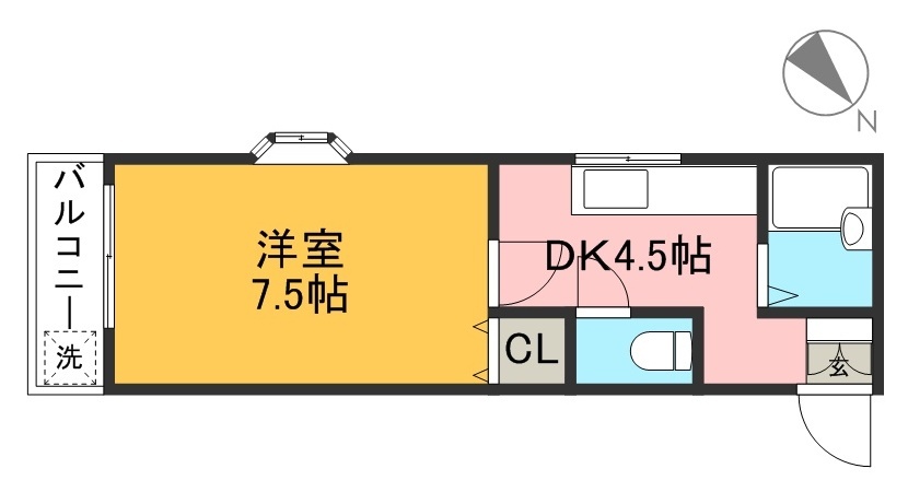 マンション・ターラ 間取り図