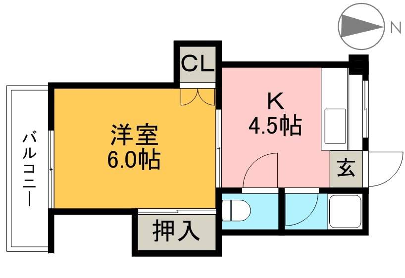 ドリームハウス寿 間取り図