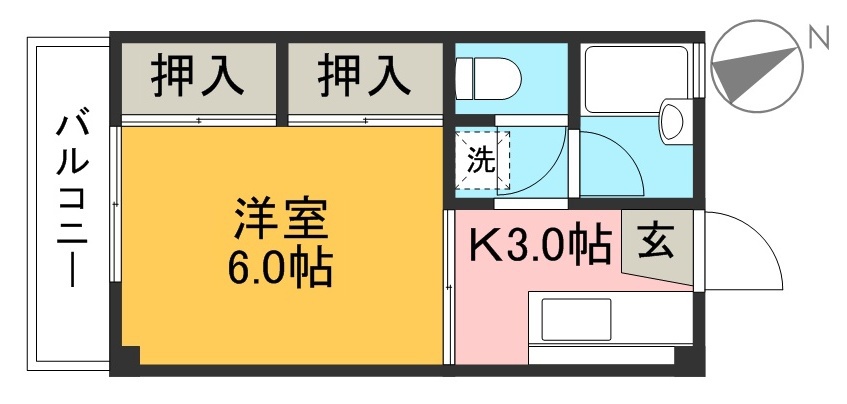 Ｚｉｎｇ　Ｄｅｓｉｇａｌ（ジングデジアル） 間取り図