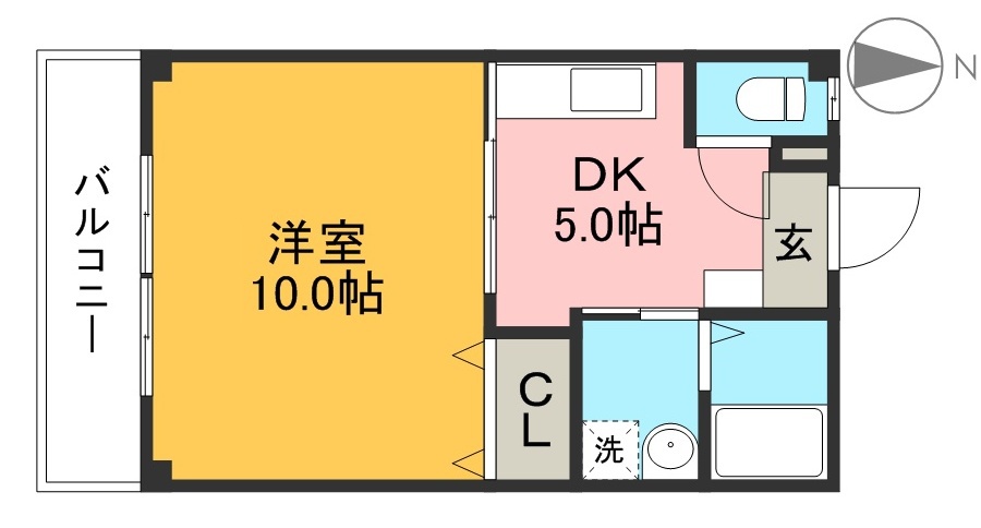 ホーリーハウス 間取り図