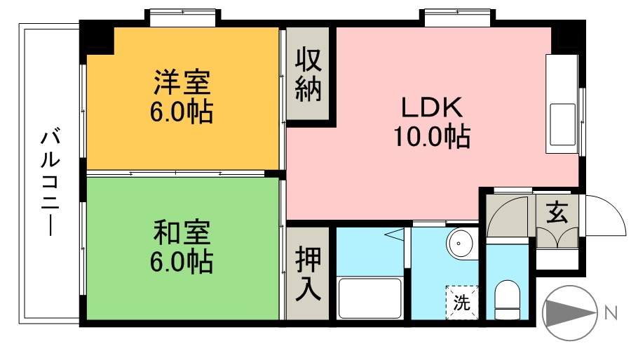 エスタンシア 間取り図