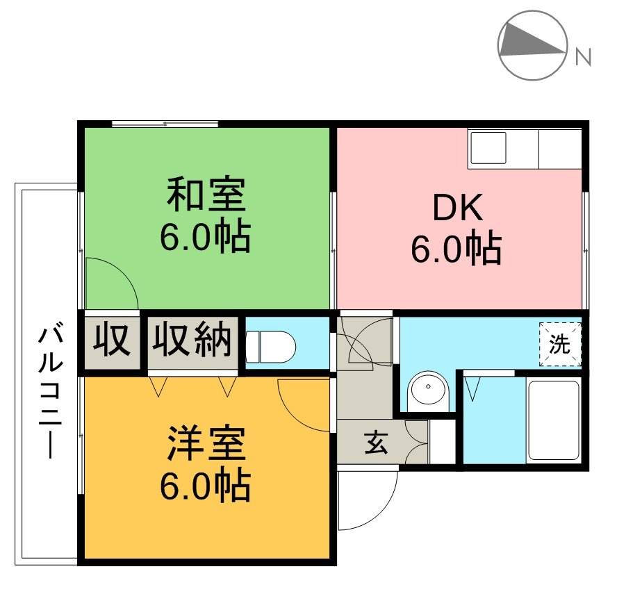 フォーリーヴス　Ｃ棟 間取り図