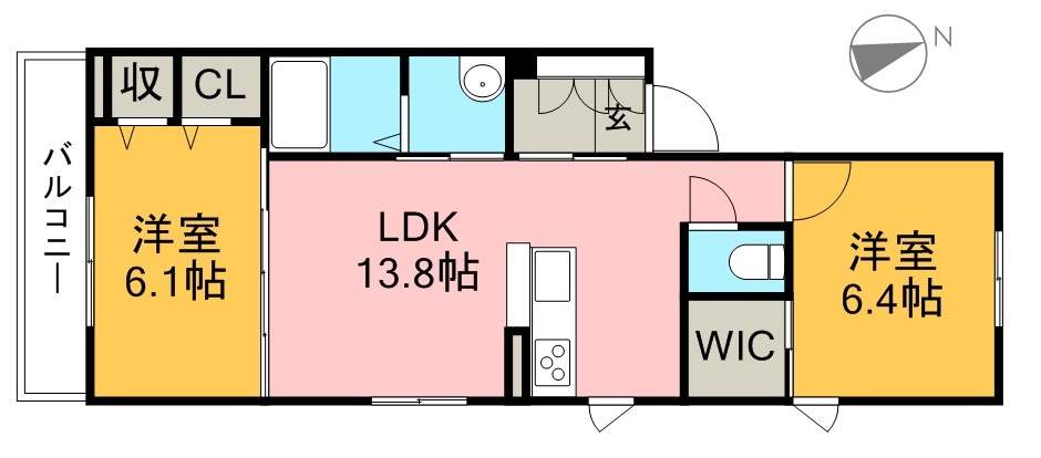 シャーメゾン　フォレナ　Ｃ棟 間取り図