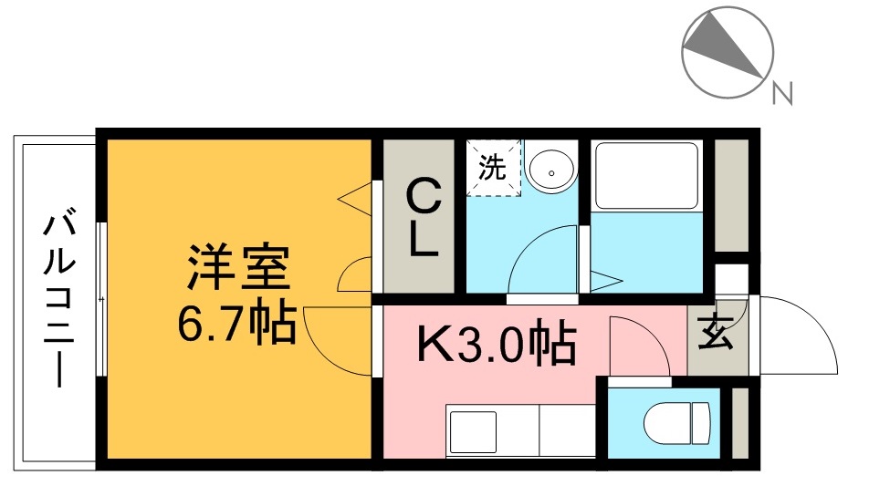 Ｓａｎｃｔｕａｒｙ 間取り図