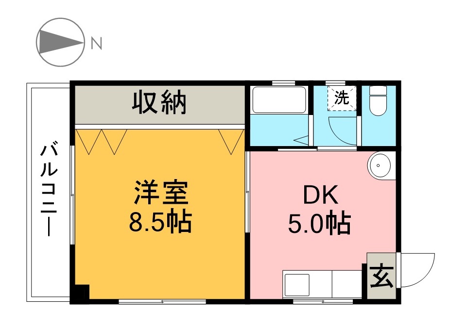 アルカサール・アン 間取り図