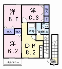 サンハイツ・Ⅳ 間取り