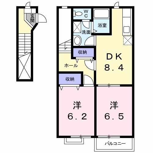 グリーンハイツ 間取り
