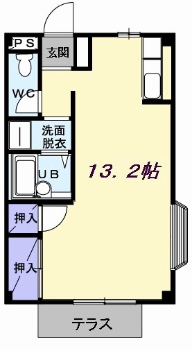 あうんハイツ 間取り
