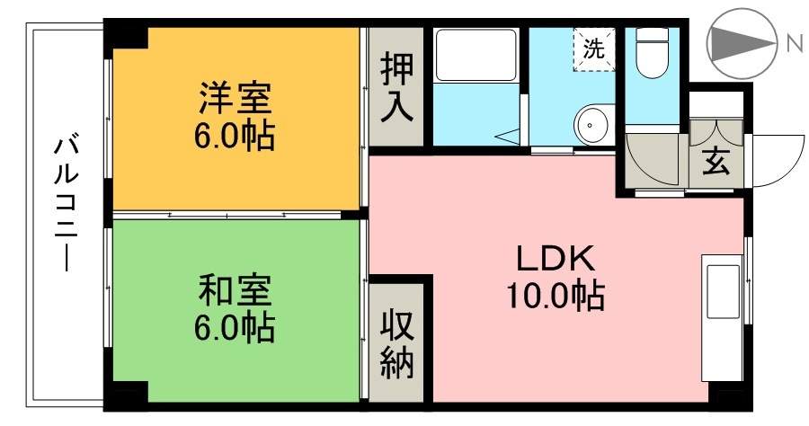 エスタンシア 間取り図