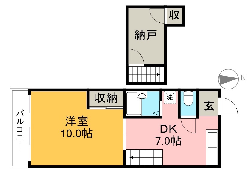 ロイヤルガーデンⅠ 間取り図