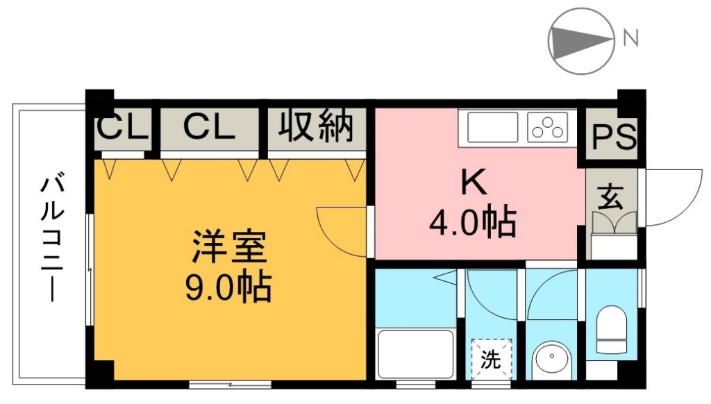 ジョージプレイス 間取り図