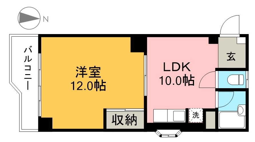 ロイヤルガーデンⅠ 間取り図