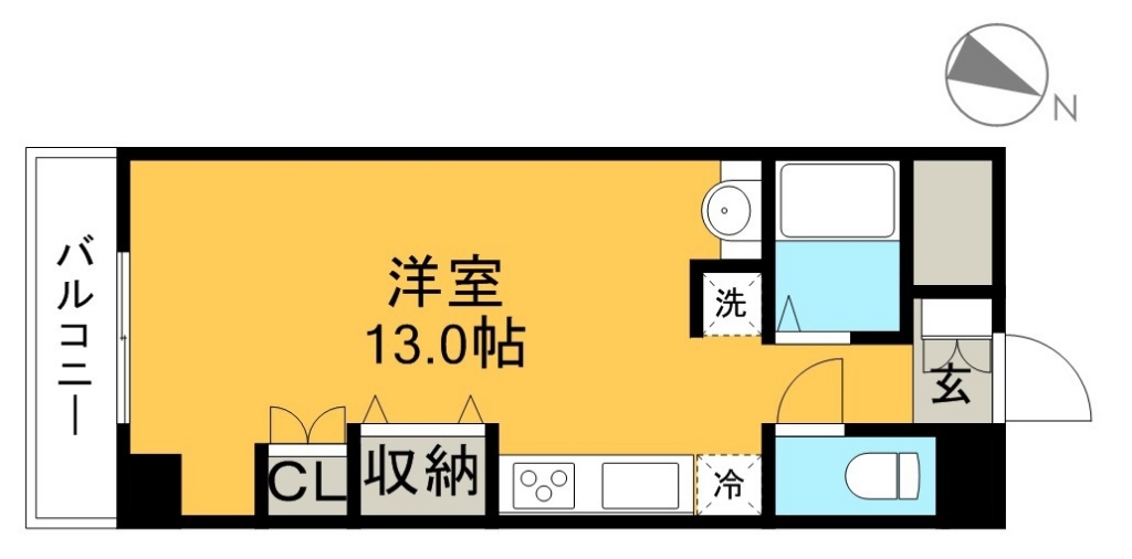 カーサ・ローズヴェール 間取り図