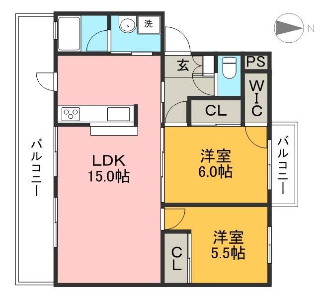 ＴＥＲＲＡＣＥⅠ 間取り図